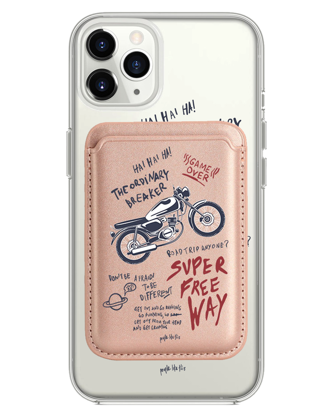 iPhone Magnetic Wallet Case - The Ordinary Breaker