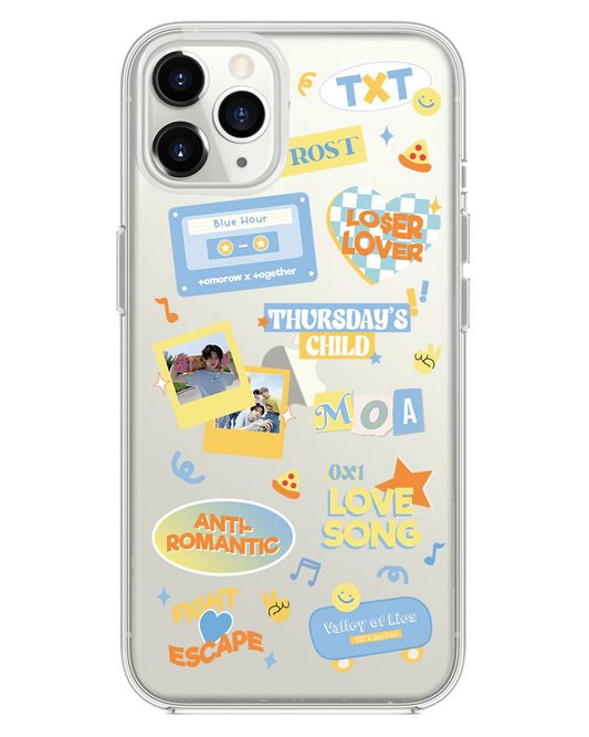 สติ๊กเกอร์ TXT สำหรับ iPhone Rearguard Hybrid