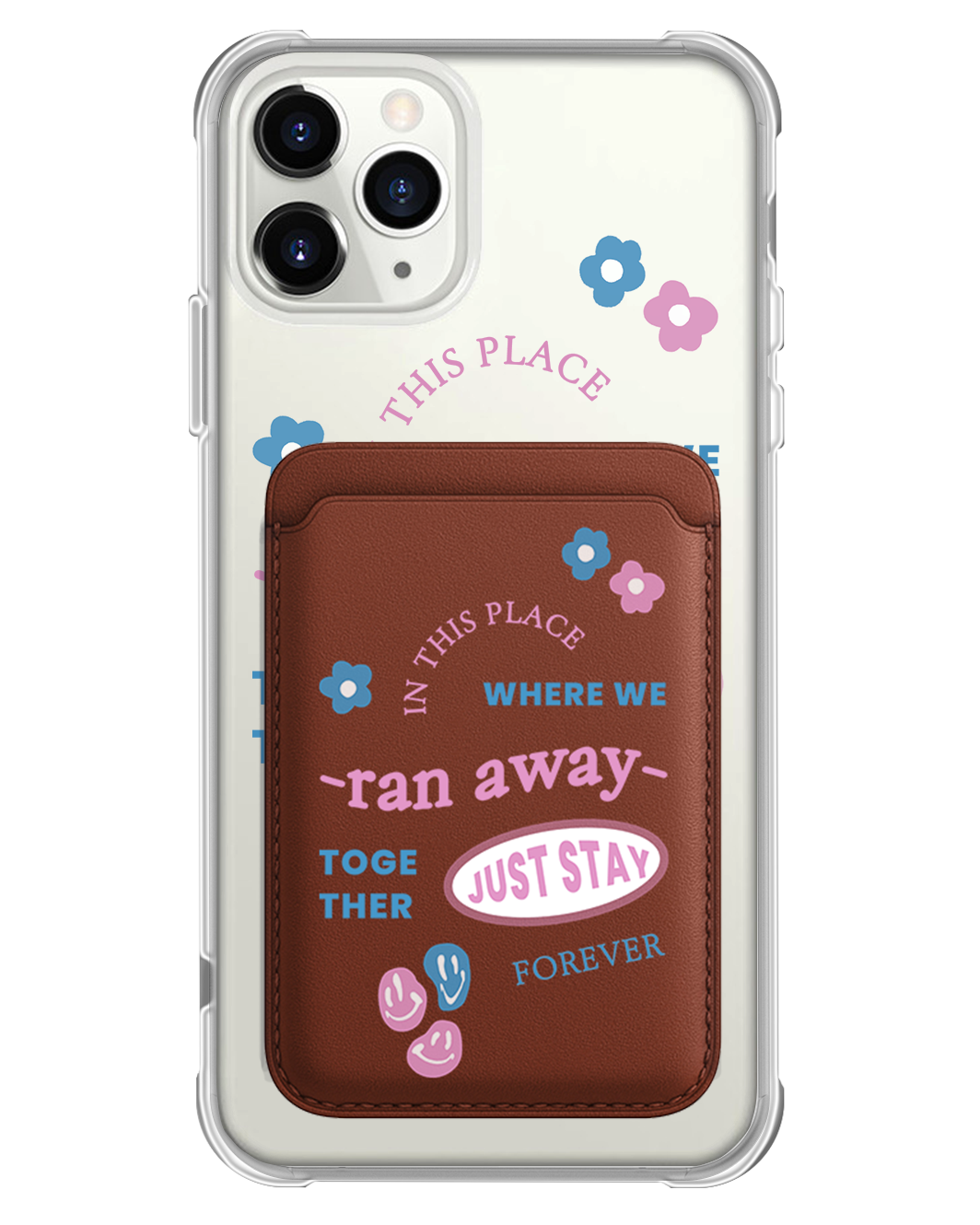 iPhone Magnetic Wallet Case - TXT Song Lyrics