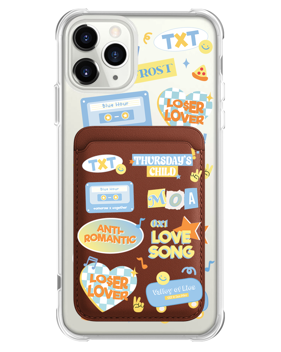 iPhone Magnetic Wallet Case - TXT Sticker Pack