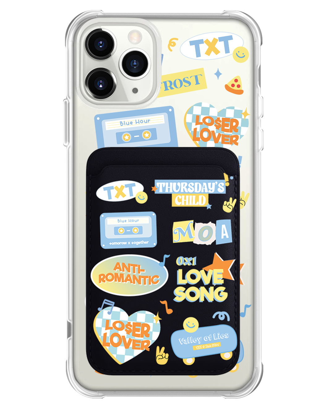 iPhone Magnetic Wallet Case - TXT Sticker Pack