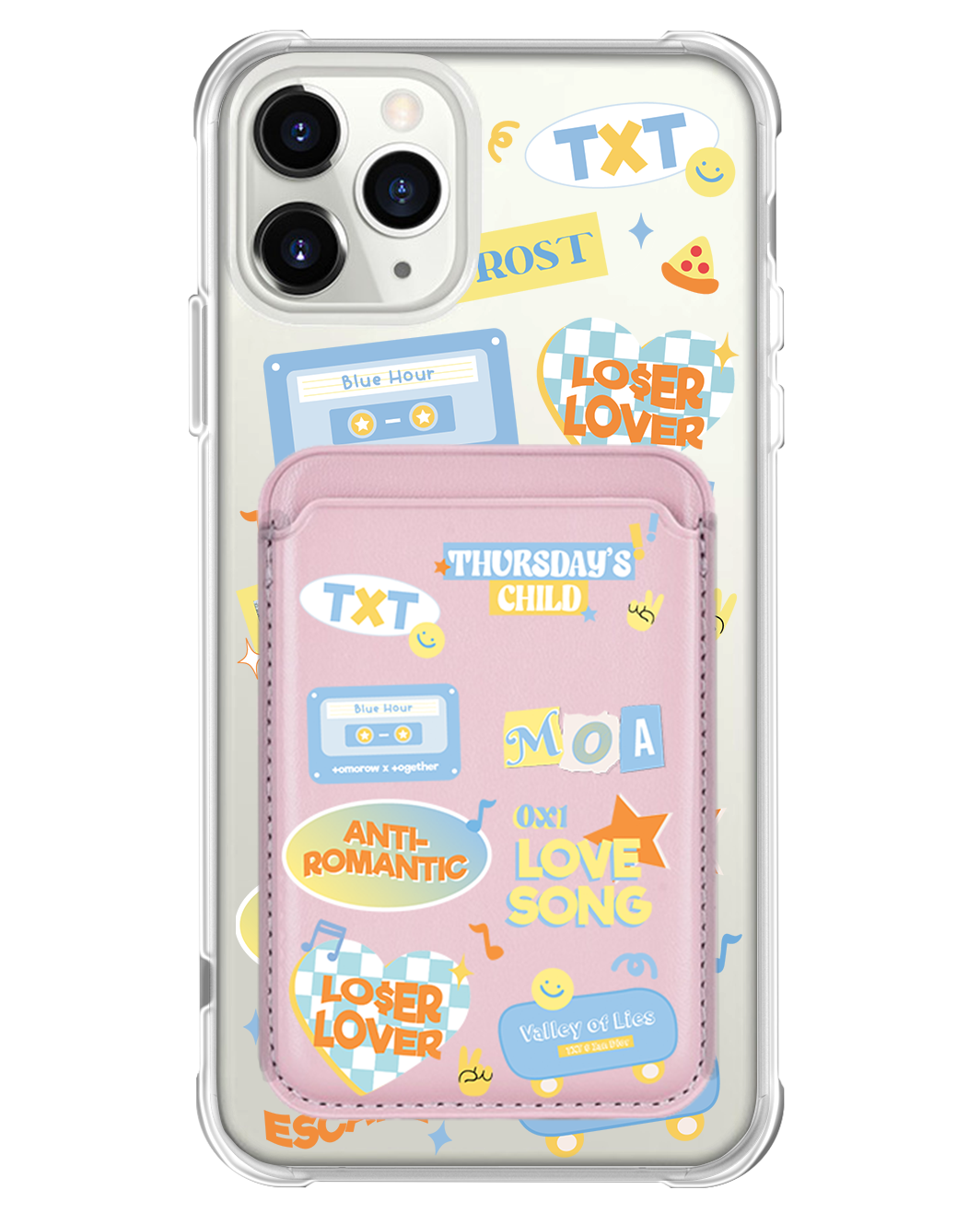 iPhone Magnetic Wallet Case - TXT Sticker Pack
