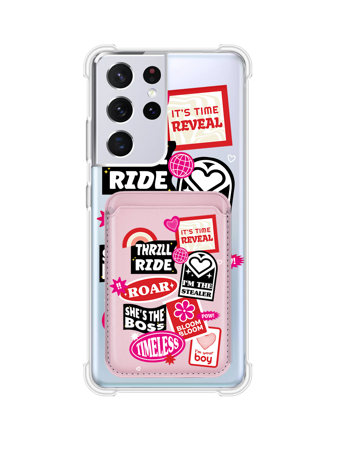 حافظة مغناطيسية لأجهزة أندرويد - مجموعة ملصقات أغاني The Boyz