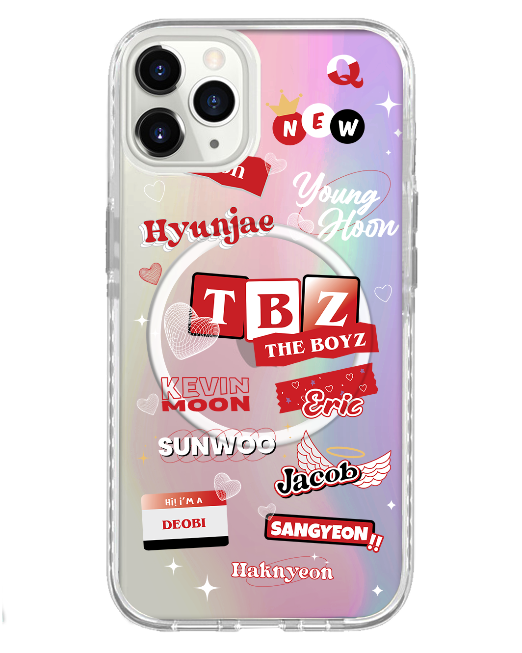 iPhone Rearguard Holo - สมาชิก The Boyz