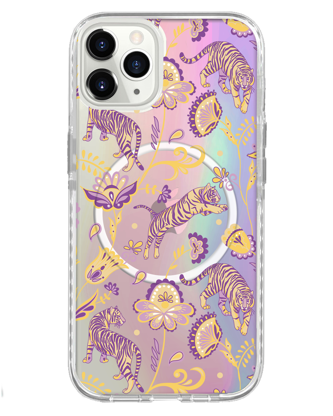 เคส iPhone Rearguard Holo - ลาย Tiger & Floral 4.0
