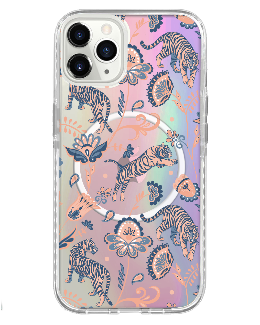 เคส iPhone Rearguard Holo - ลาย Tiger & Floral 5.0