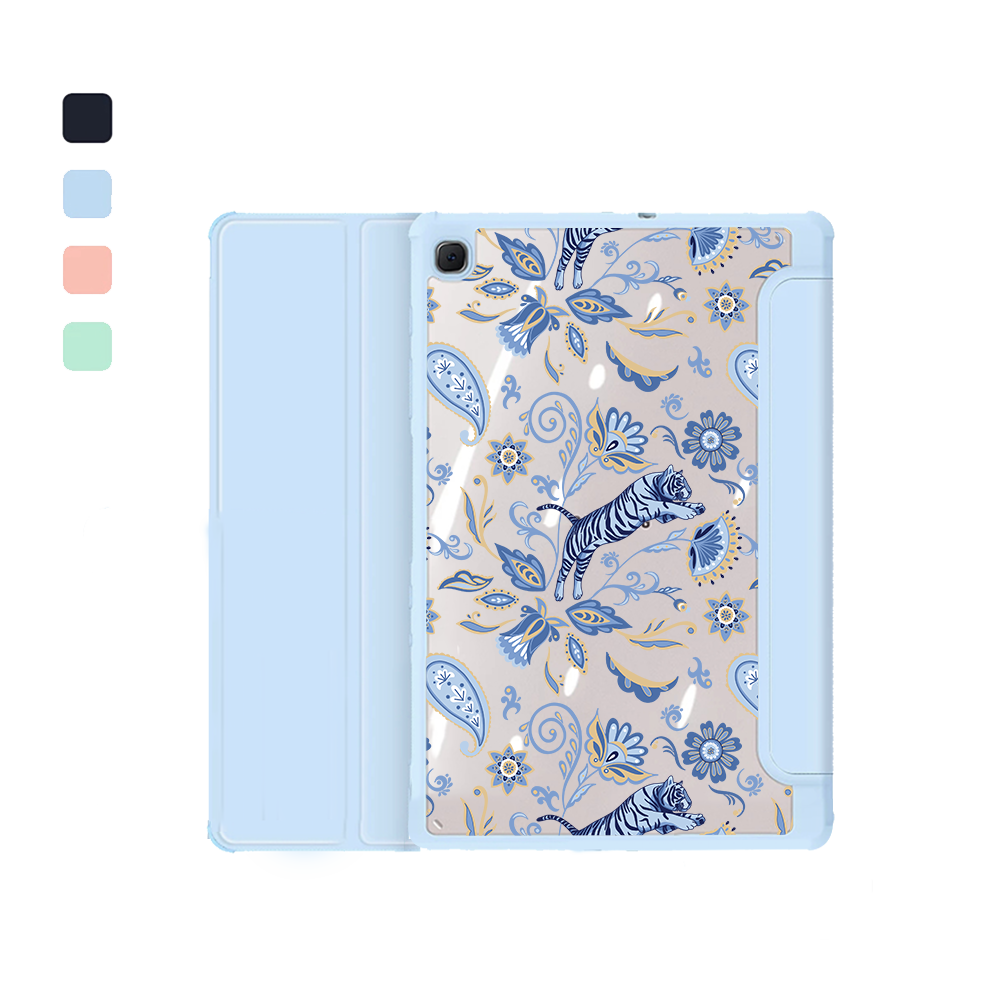 Android Tab Flipcover - Tiger & Floral