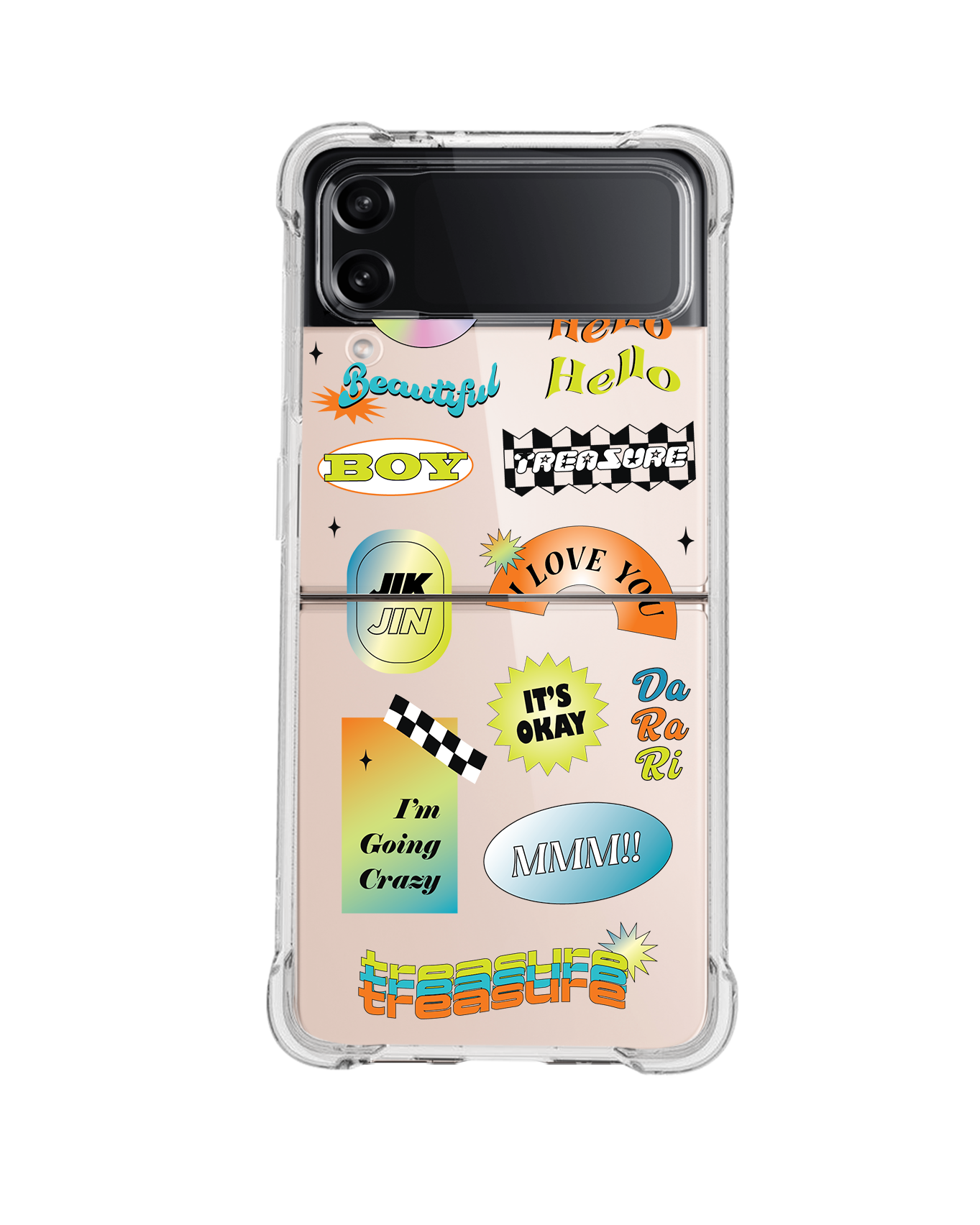 Android Flip / Fold Rearguard Hybrid - Hello Treasure