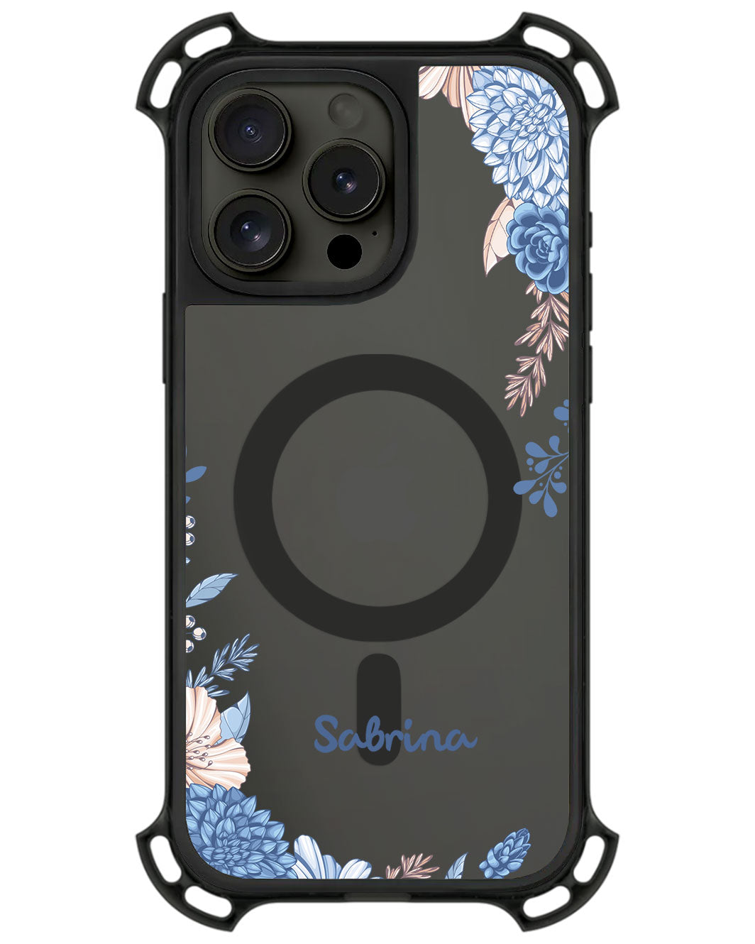 iPhone Rearguard UltimateZ - Blue Florals