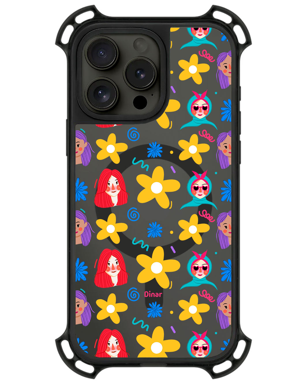 iPhone Rearguard UltimateZ - Daisy Faces