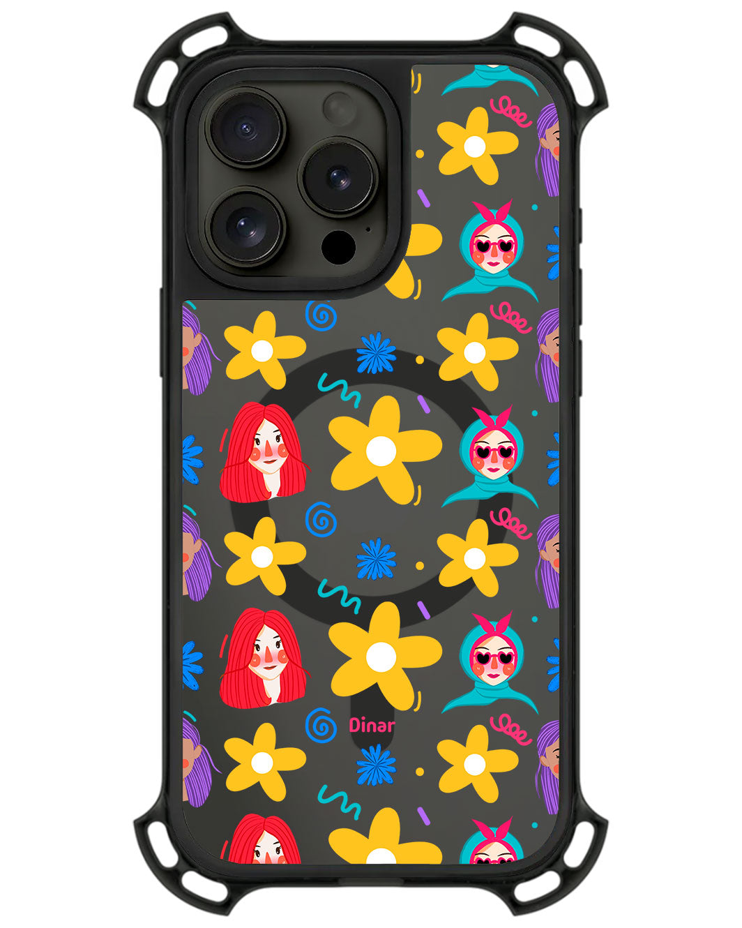 iPhone Rearguard UltimateZ - Daisy Faces