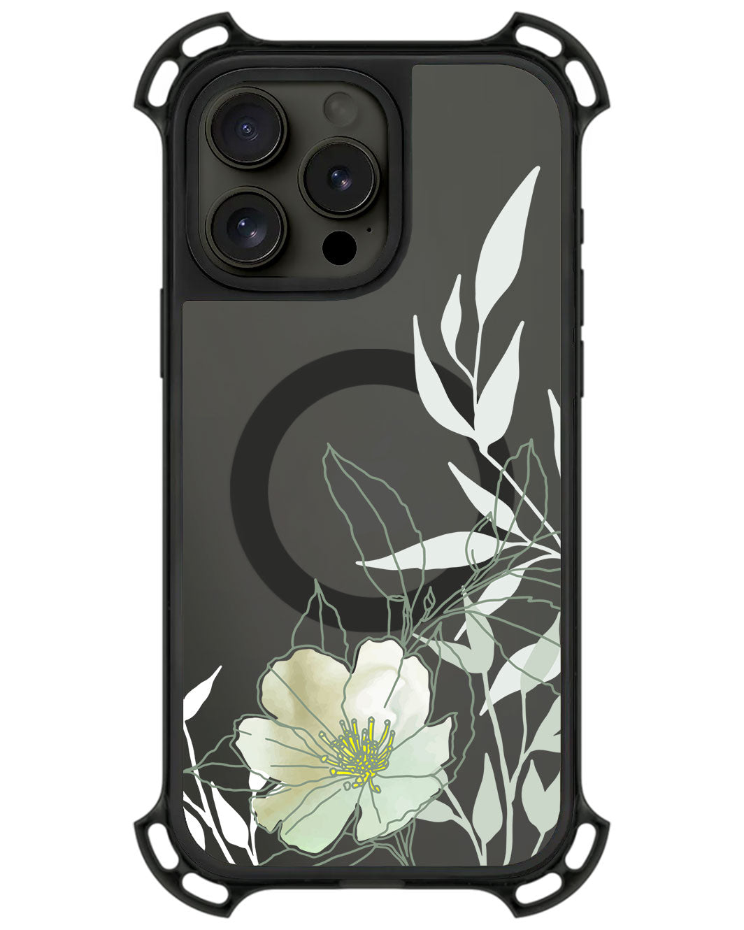 iPhone Rearguard UltimateZ - Green Mint Lily