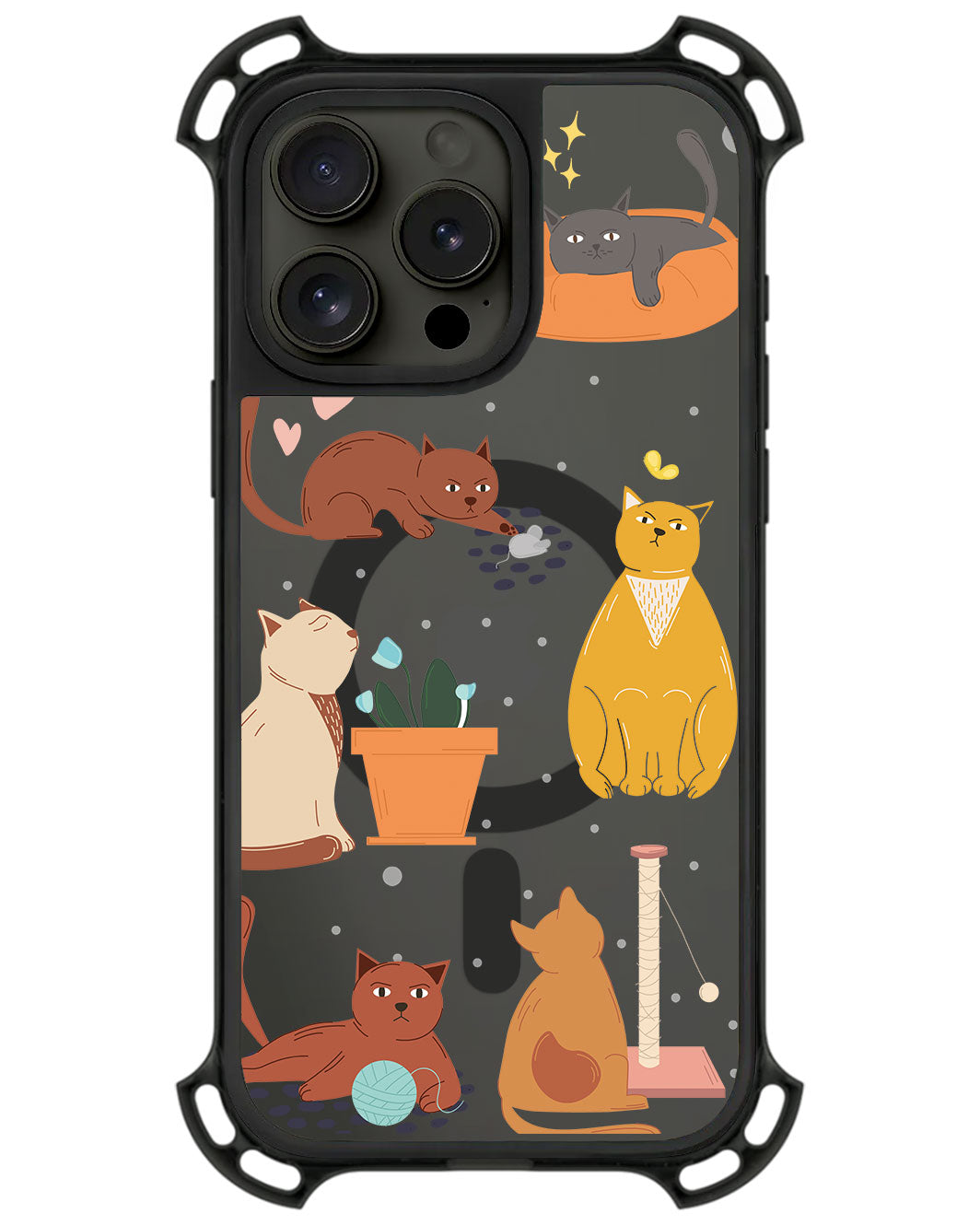 iPhone Rearguard UltimateZ - Playful Cat