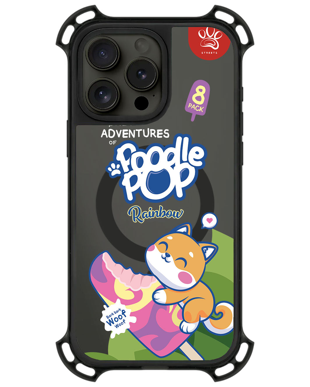 iPhone Rearguard UltimateZ - Poodle Pop