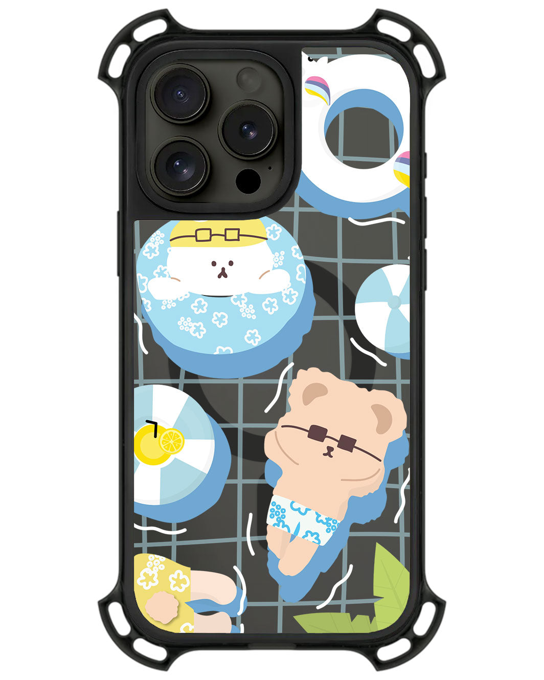 iPhone Rearguard UltimateZ - Pool Party Blue