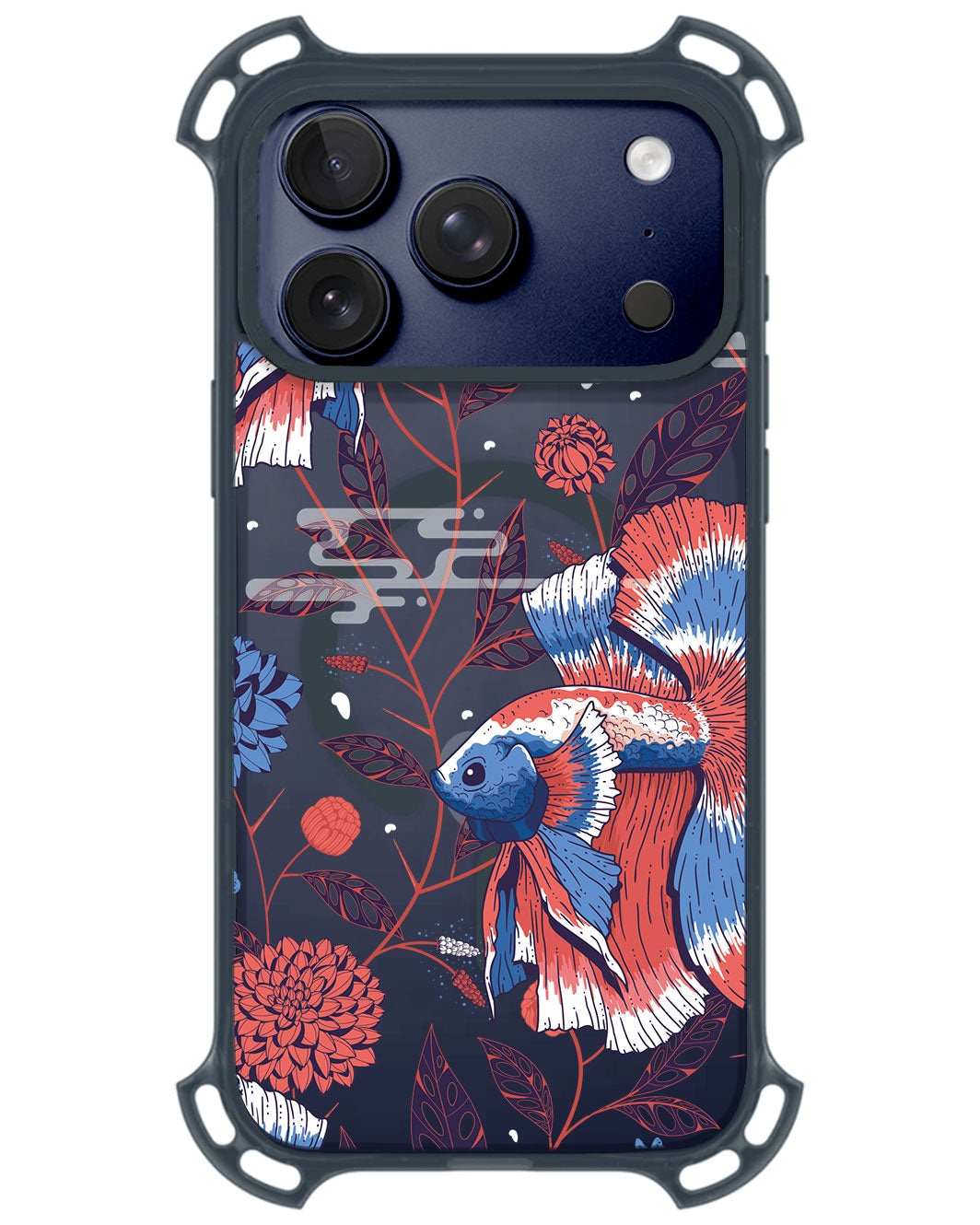 iPhone Rearguard UltimateZ - Fish & Floral 2.0
