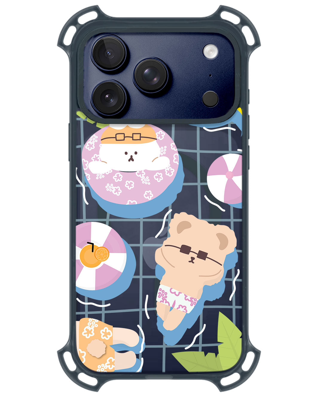 iPhone Rearguard UltimateZ - Pool Party Pink