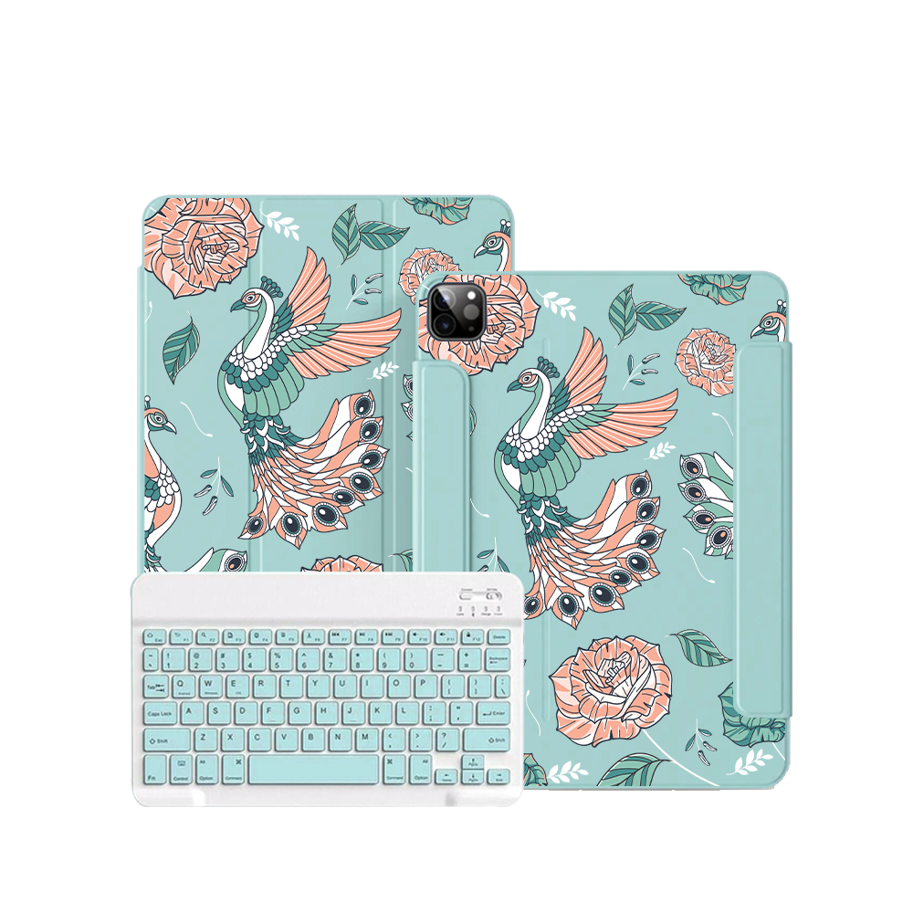 ฝาพับคีย์บอร์ดไร้สายสำหรับ iPad / Android - Bird of Paradise 3.0