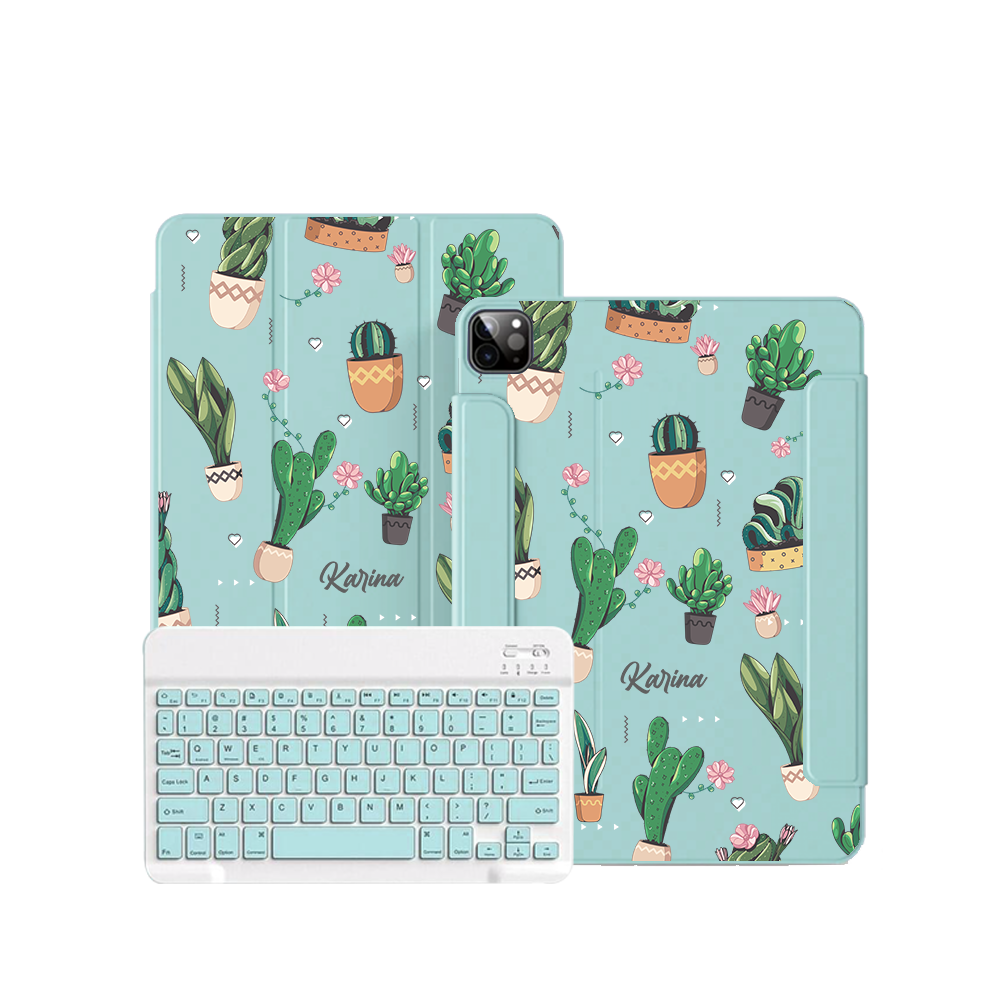 ฝาพับคีย์บอร์ดไร้สายสำหรับ iPad / Android - Cactus 3.0