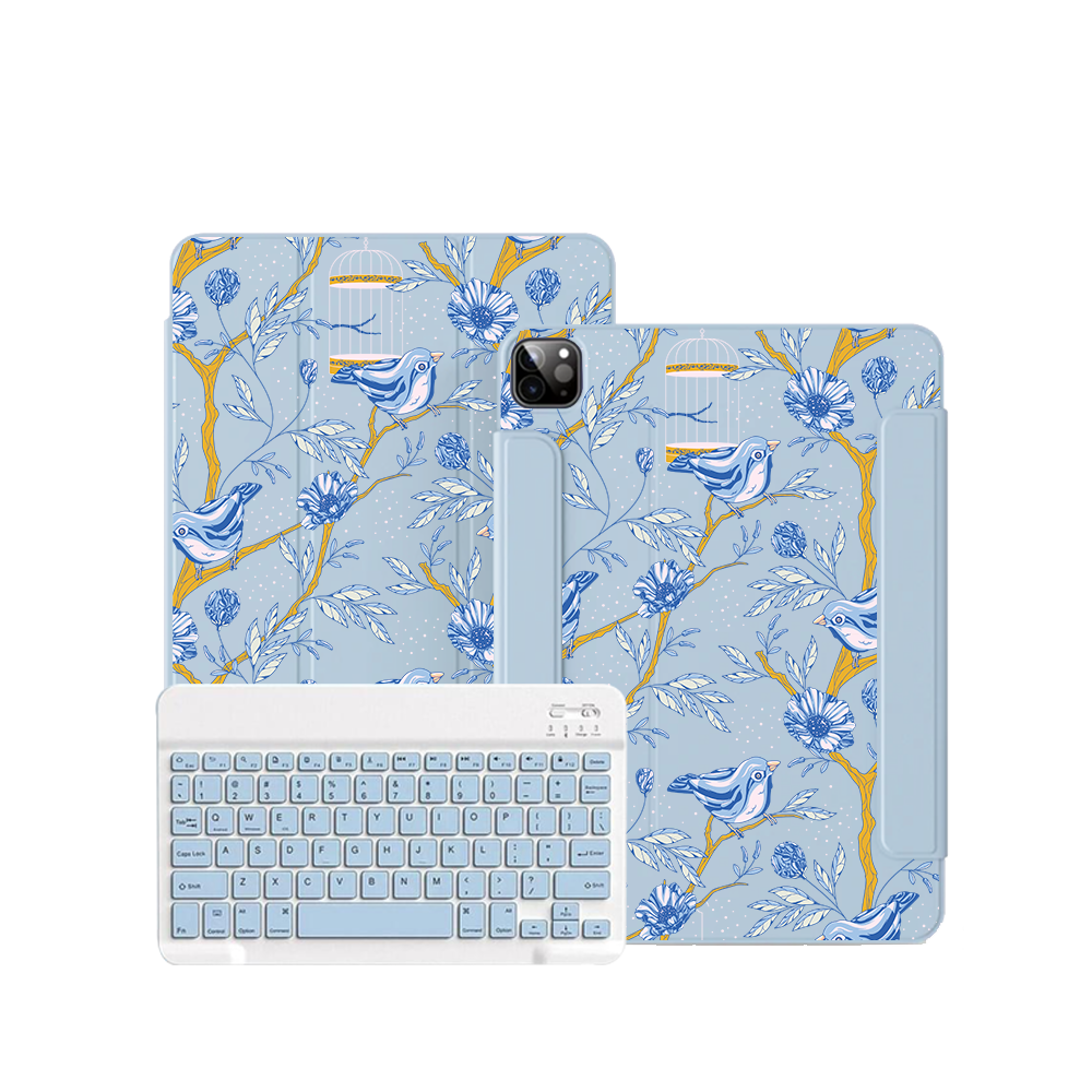 ฝาพับคีย์บอร์ดไร้สายสำหรับ iPad / Android Tab - Lovebird 10.0
