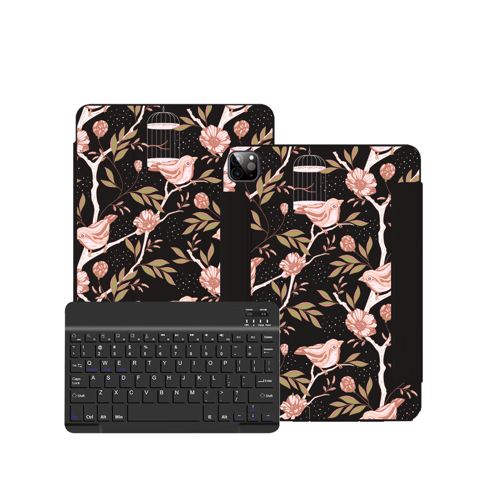 ฝาพับคีย์บอร์ดไร้สายสำหรับ iPad / Android Tab - Lovebird 14.0