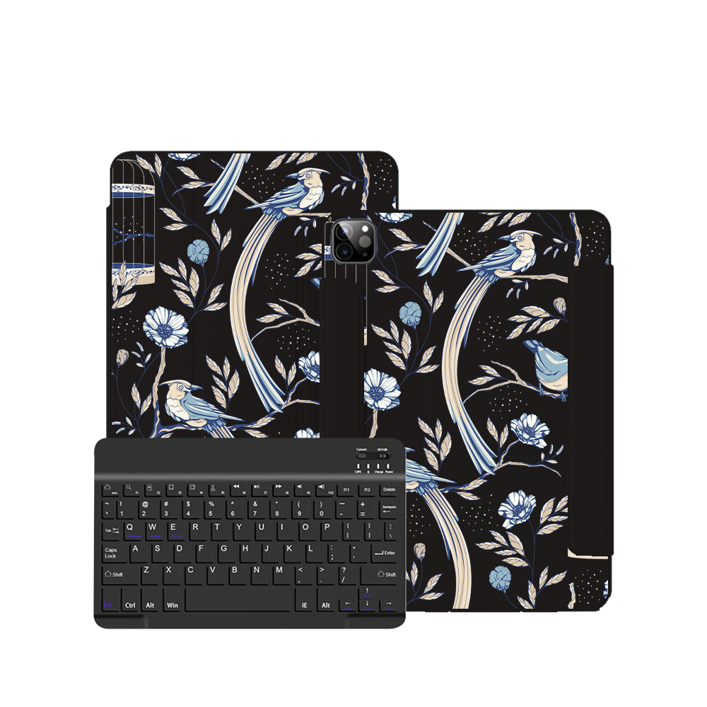 ฝาพับคีย์บอร์ดไร้สายสำหรับ iPad / Android Tab - Lovebird 5.0