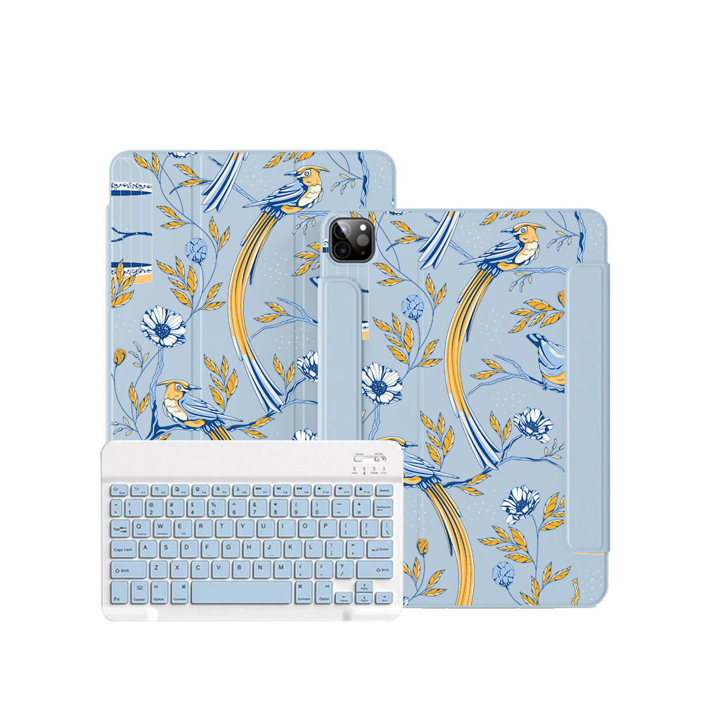 ฝาพับคีย์บอร์ดไร้สายสำหรับ iPad / Android Tab - Lovebird 7.0
