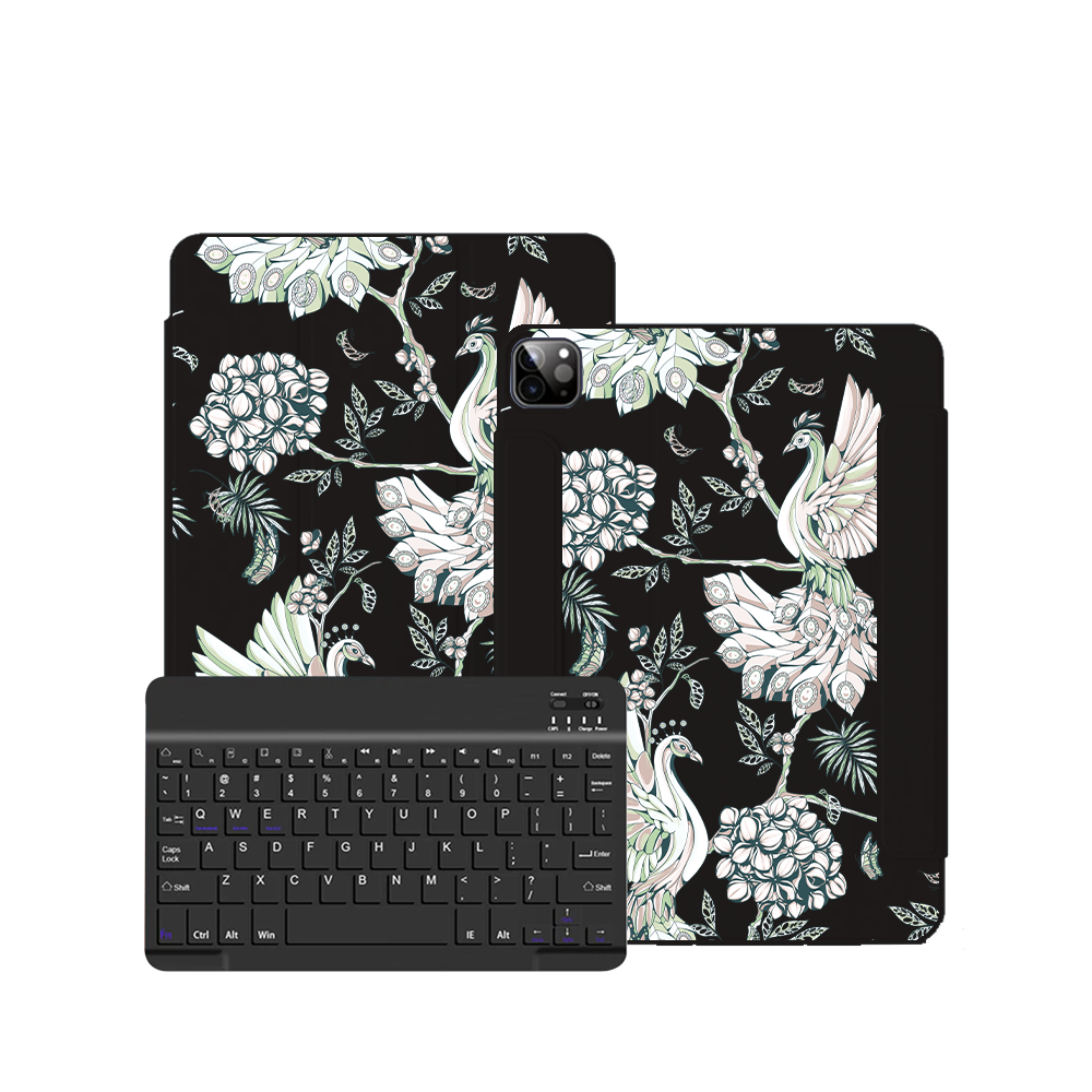 ฝาพับคีย์บอร์ดไร้สายสำหรับ iPad / Android - Peacock 4.0