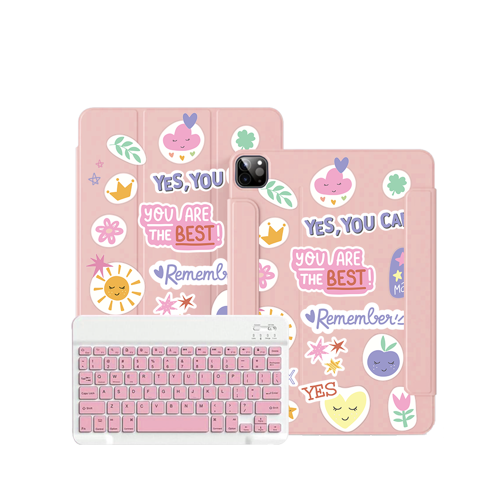 ฝาพับคีย์บอร์ดไร้สายสำหรับ iPad / Android Tab - คุณคือที่สุด 2.0