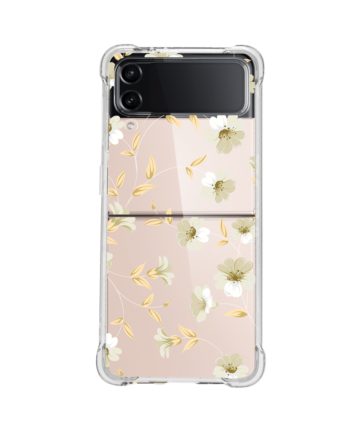Android Flip / Fold Rearguard Hybrid - White Magnolia