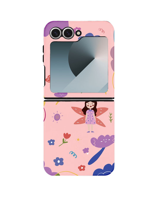 Android Flip Rearguard Defender - Fairy Pattern
