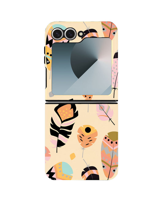 Android Flip Rearguard Defender - Feathers