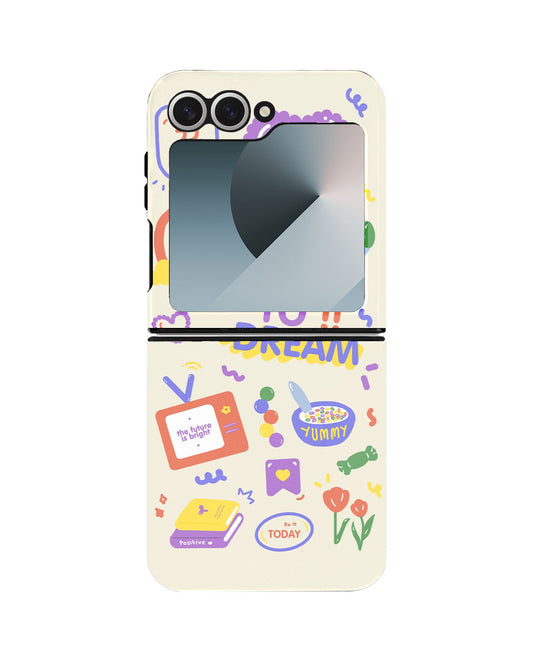 Android Flip Rearguard Defender - Hello Future