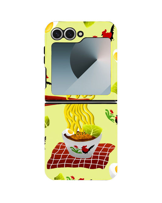 Android Flip Rearguard Defender - Go Eat Some Mie