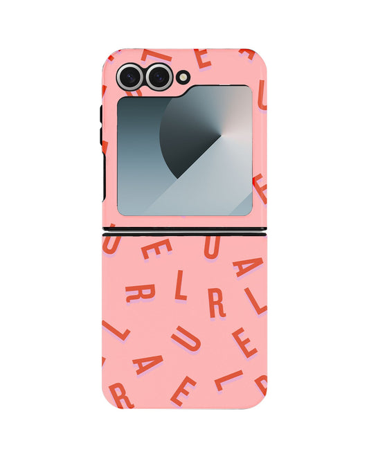 Android Flip Rearguard Defender - Monogram 1.0 Coral