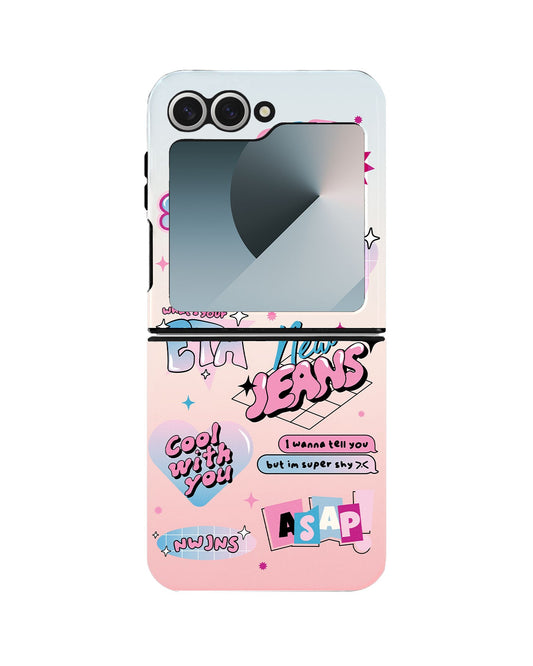 Android Flip Rearguard Defender - New Jeans Super Shy