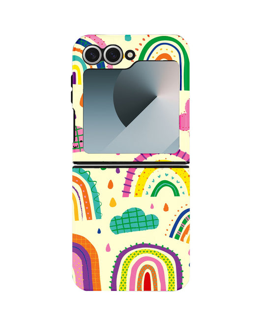 Android Flip Rearguard Defender - Rainbow