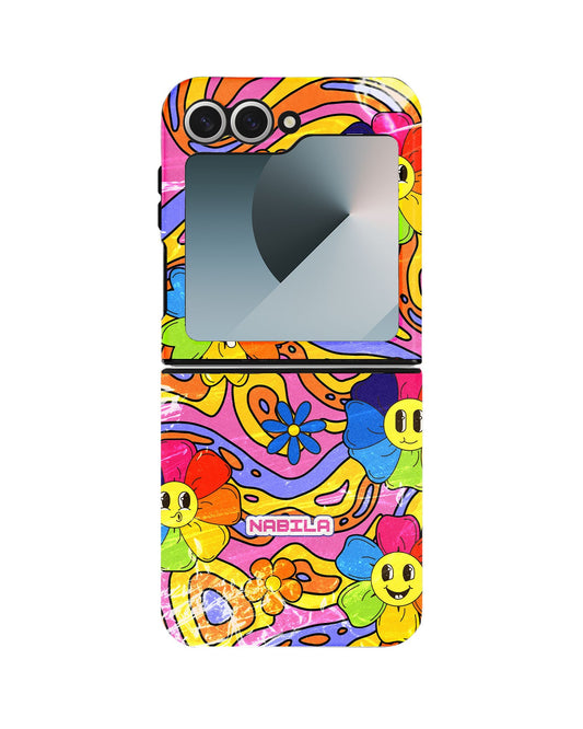 Android Flip Rearguard Defender - Rainbow Groove