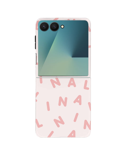Android Flip Rearguard Defender - Monogram 2.0 Rosewater
