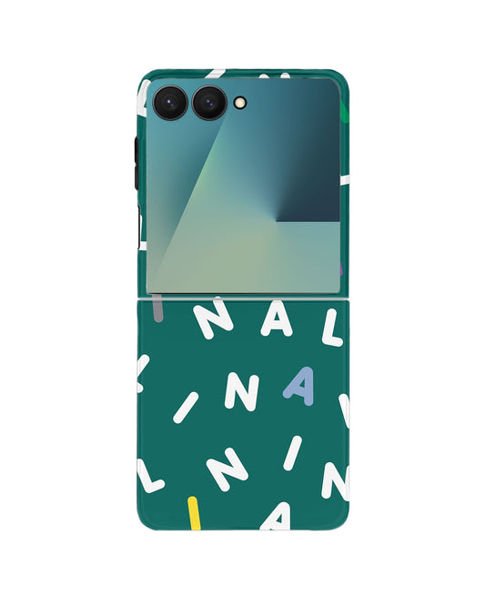 Android Flip Rearguard Defender - Monogram 2.0 White