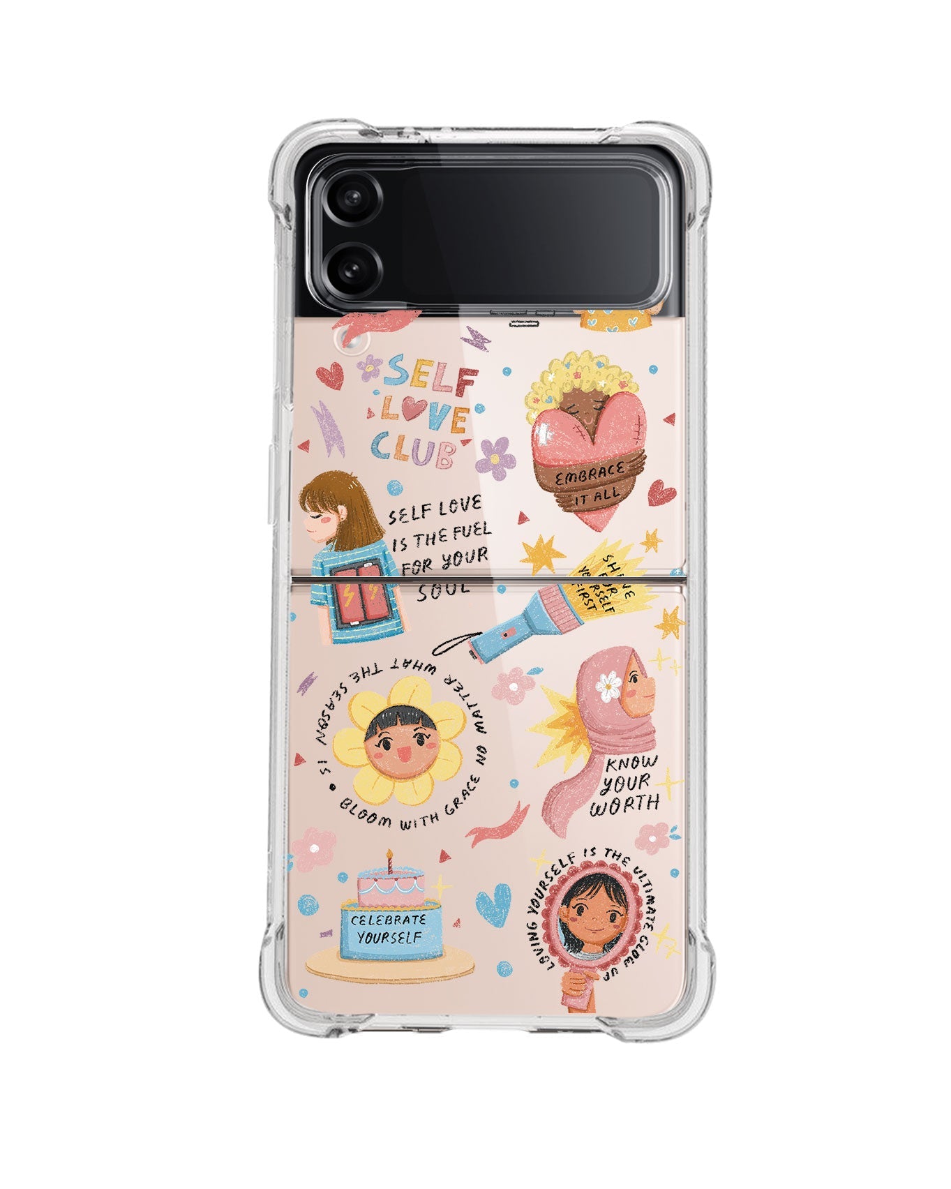 Android Flip / Fold Rearguard Hybrid - Self Love Club