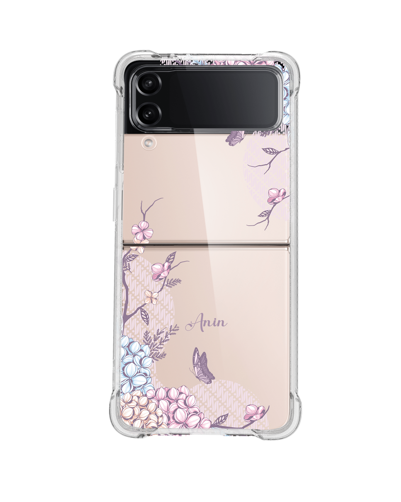 Android Flip / Fold Rearguard Hybrid - Batik Floral