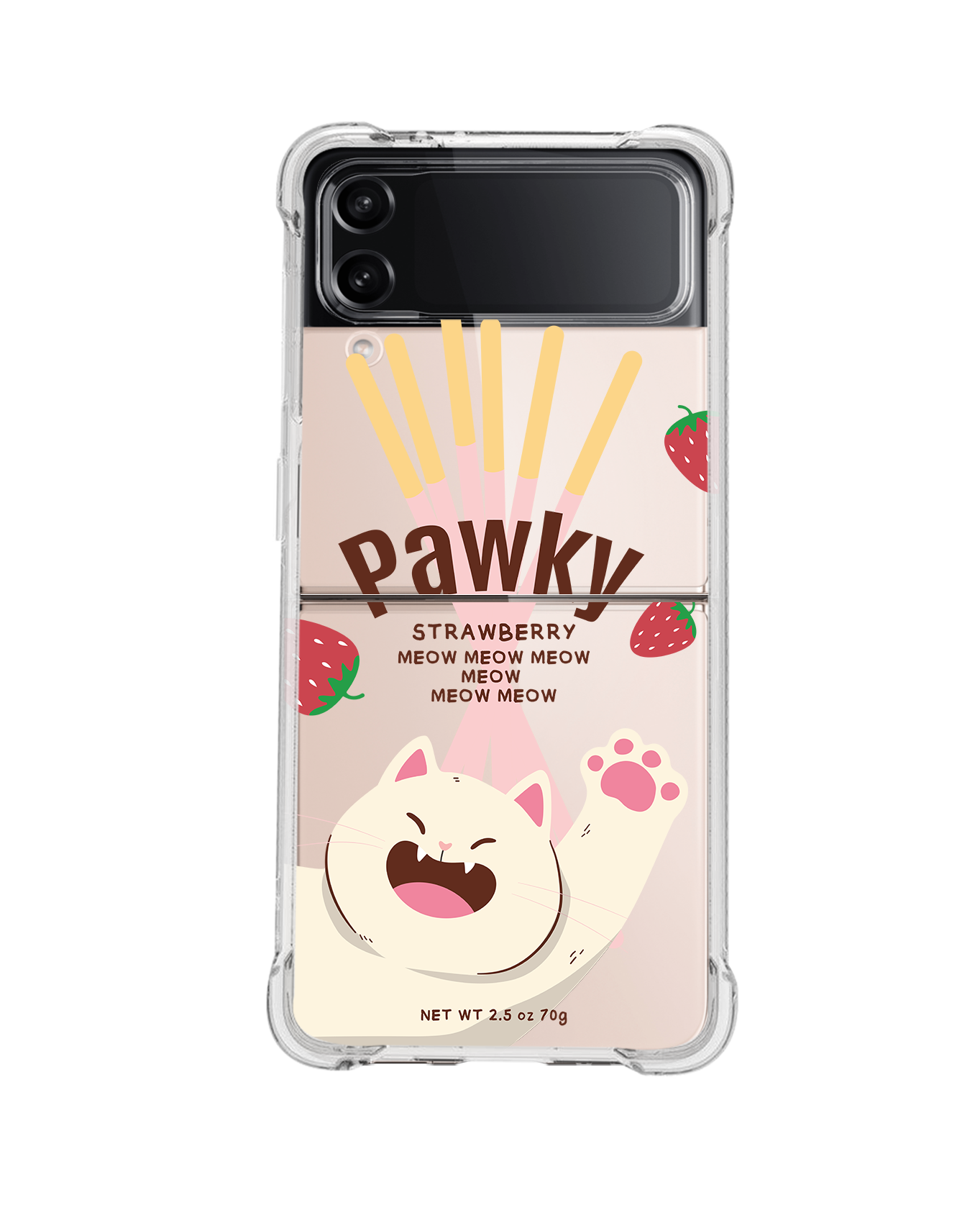 Android Flip / Fold Rearguard Hybrid - Pawky Cat