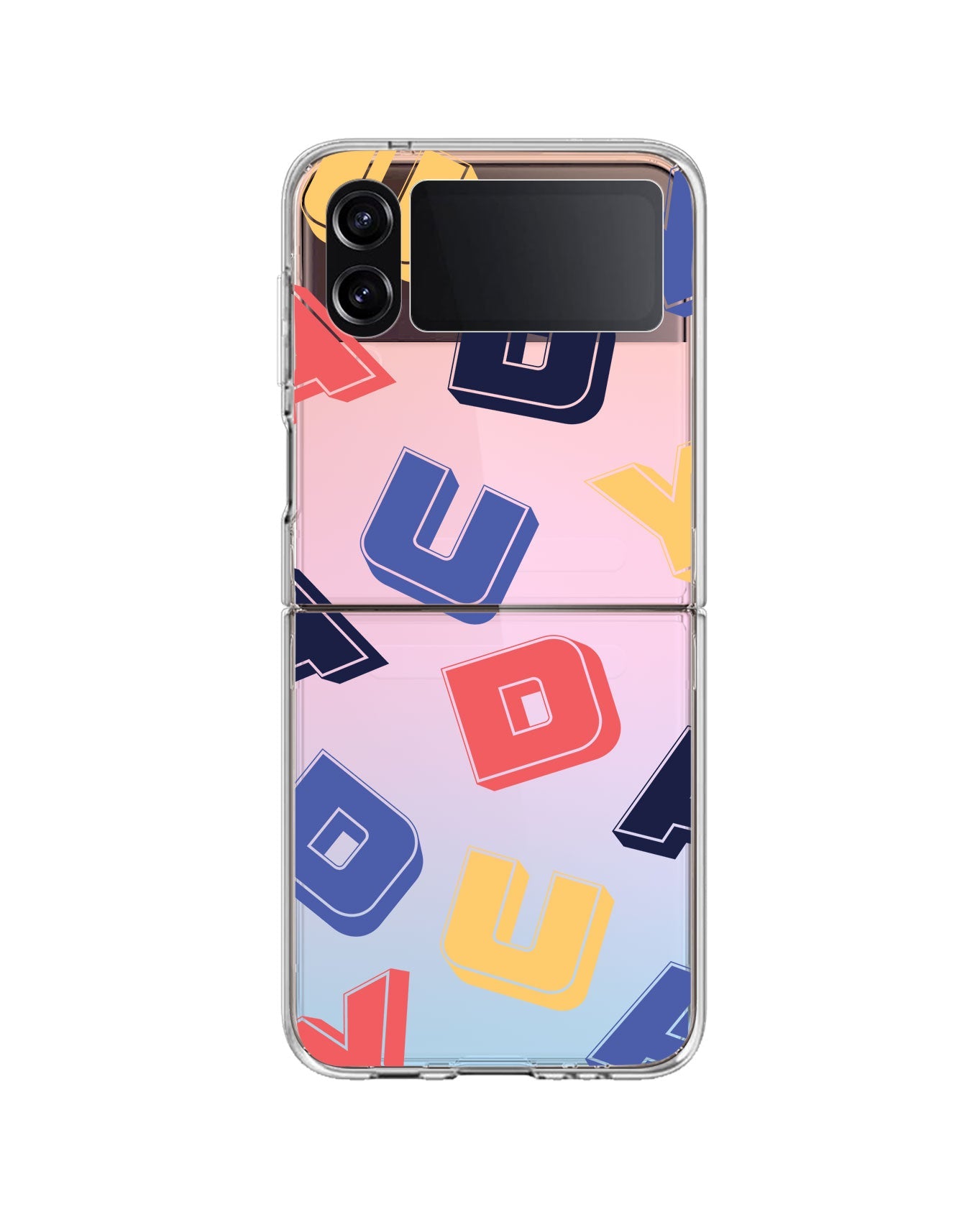 Android Flip / Fold Rearguard Holo - Cool Monogram