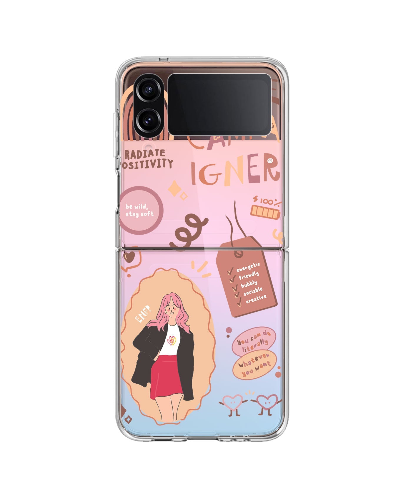 Android Flip / Fold Rearguard Holo - ENFP