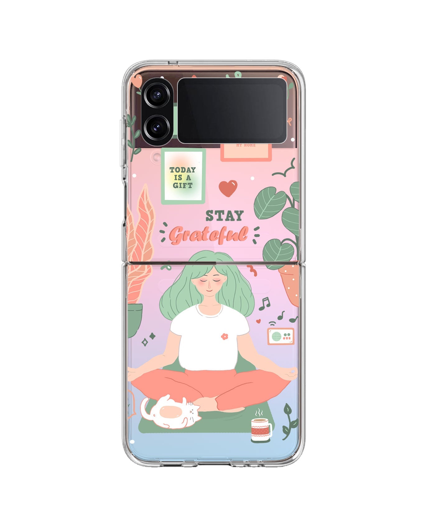 Android Flip / Fold Rearguard Holo - Grateful