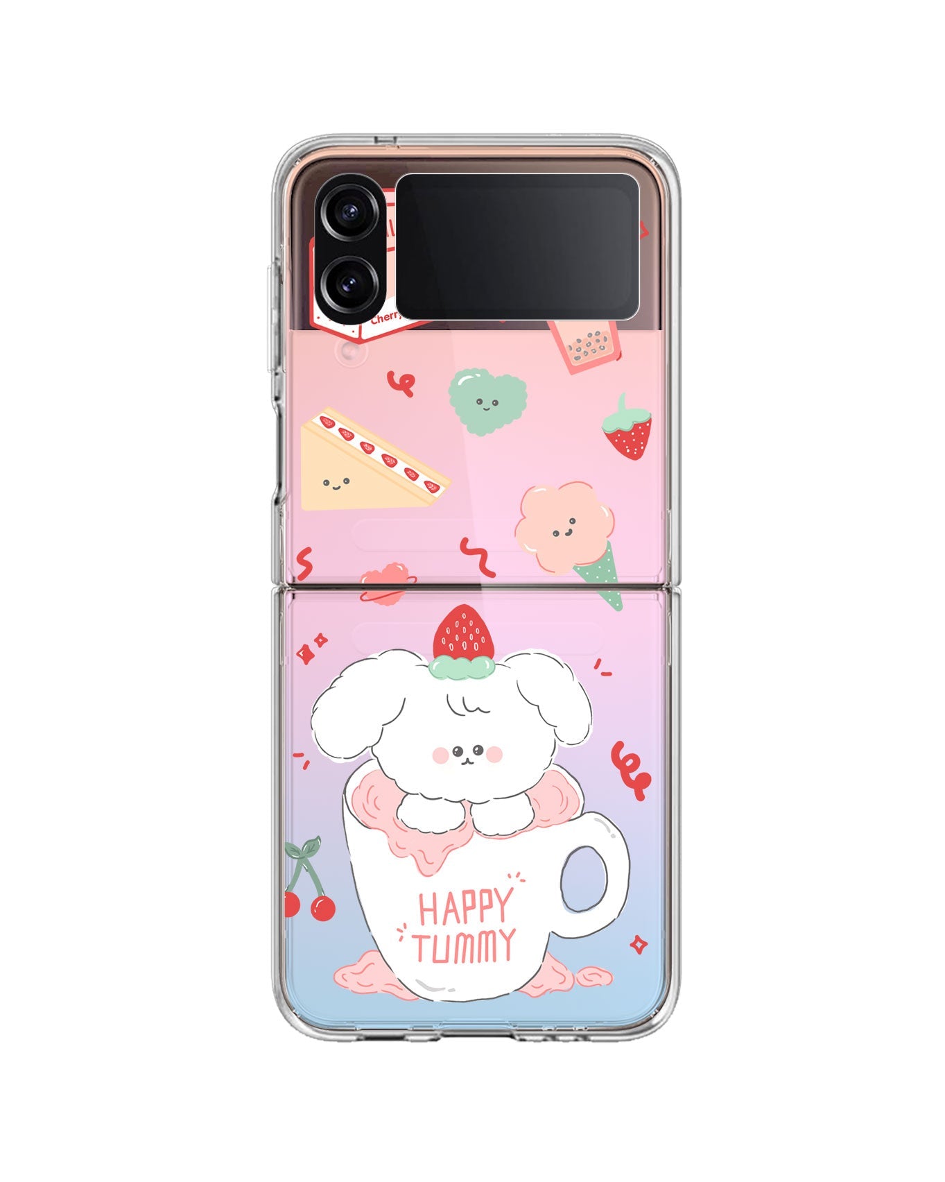 Android Flip / Fold Rearguard Holo - Happy Tummy