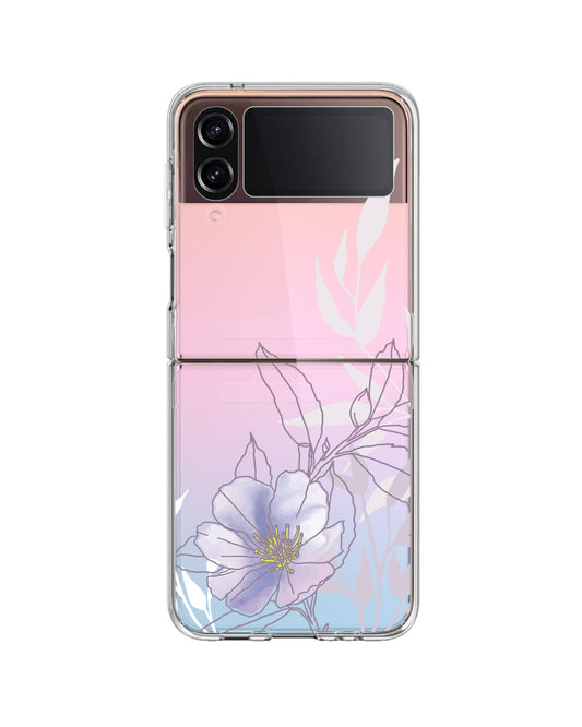 واقي خلفي قابل للطي/التقليب يعمل بنظام أندرويد - أرجواني ليلي