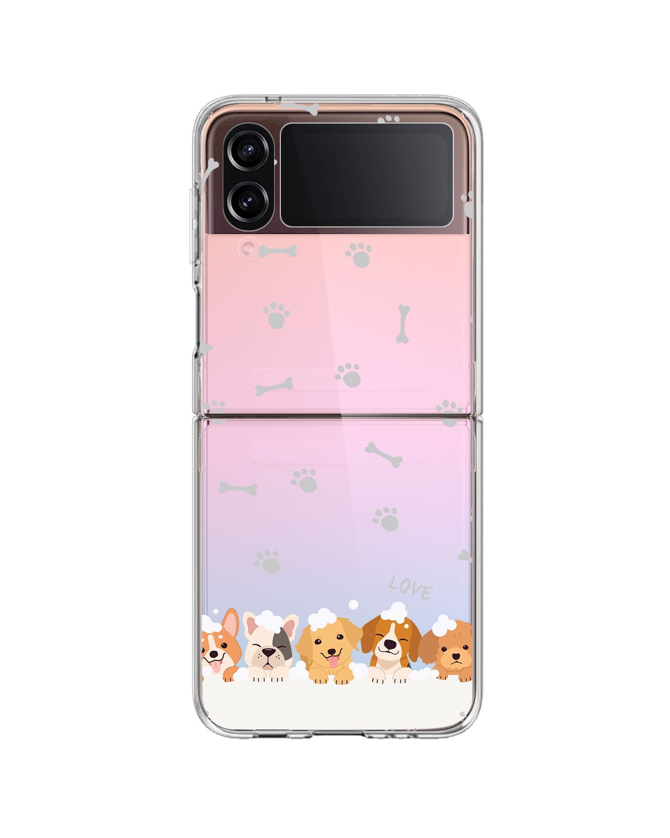 واقي خلفي قابل للطي/التقليب يعمل بنظام Android Holo - Ruff Family 2.0
