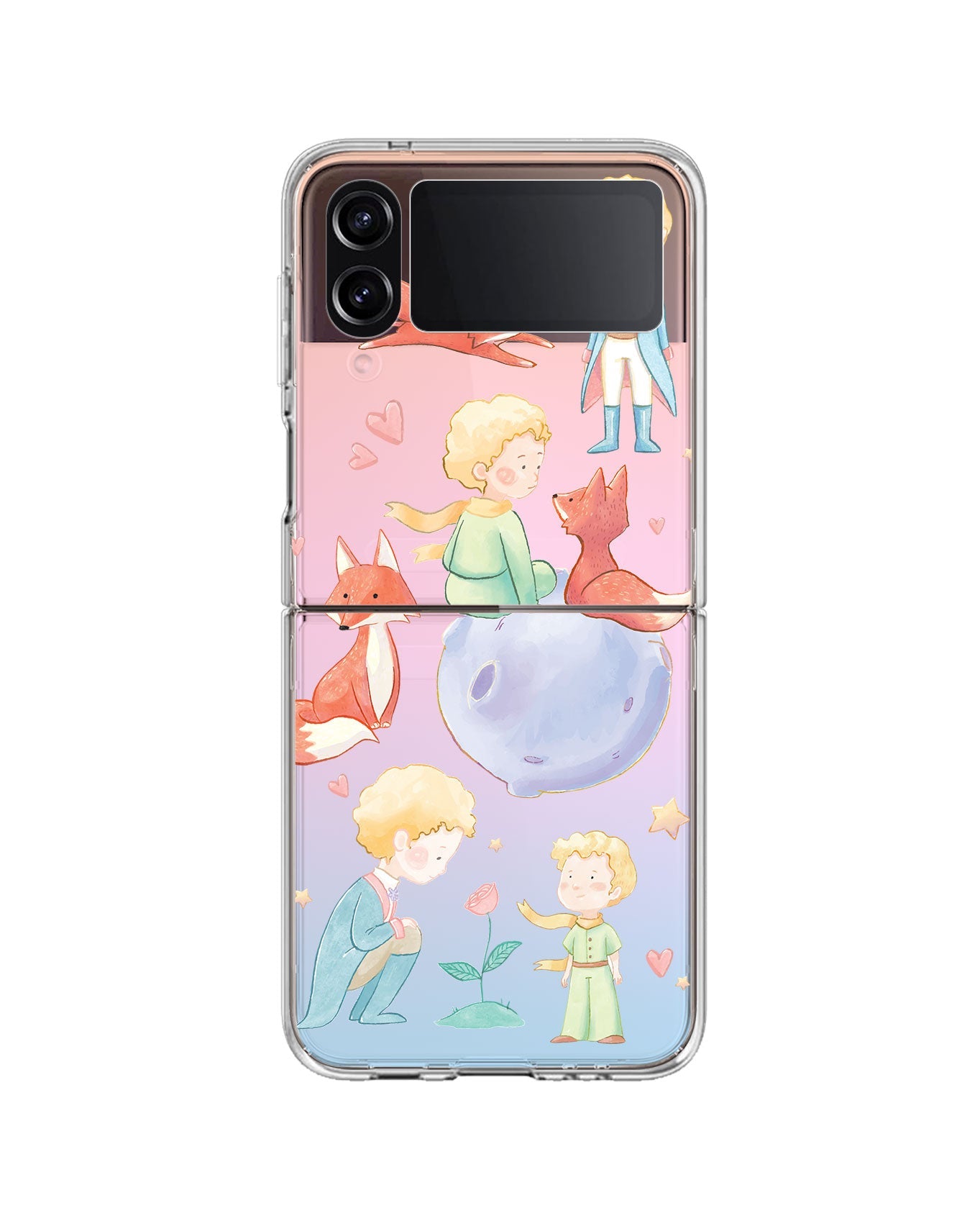 Android Flip / Fold Rearguard Holo - Little Prince & Fox